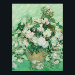 Roses - Vincent van Gogh Poster<br><div class="desc">Roses - Vincent van Gogh</div>