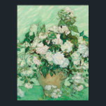 Roses - Vincent van Gogh Poster<br><div class="desc">Roses - Vincent van Gogh</div>