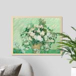 Roses Vincent van Gogh Poster<br><div class="desc">Fine art still life floral painting Roses by Vincent van Gogh</div>
