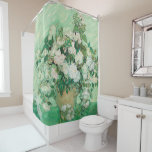 Roses - Vincent van Gogh Shower Curtain<br><div class="desc">Roses - Vincent van Gogh</div>