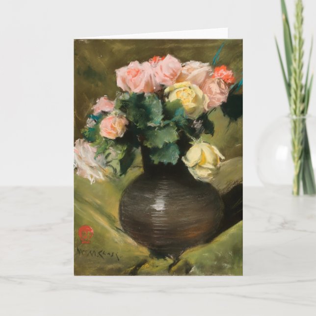 Roses | William Merritt Chase Card (Front)