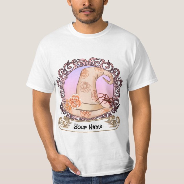 Roses Witch Hat t-shirts (Front)