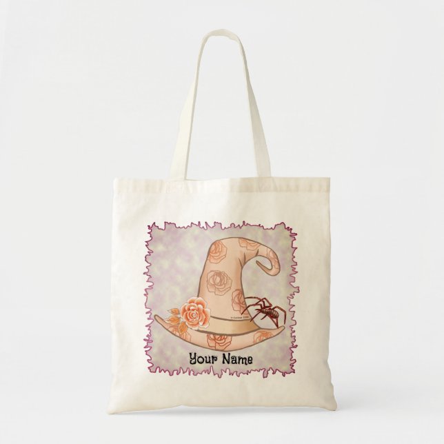 Roses Witch Hat tote bags (Front)