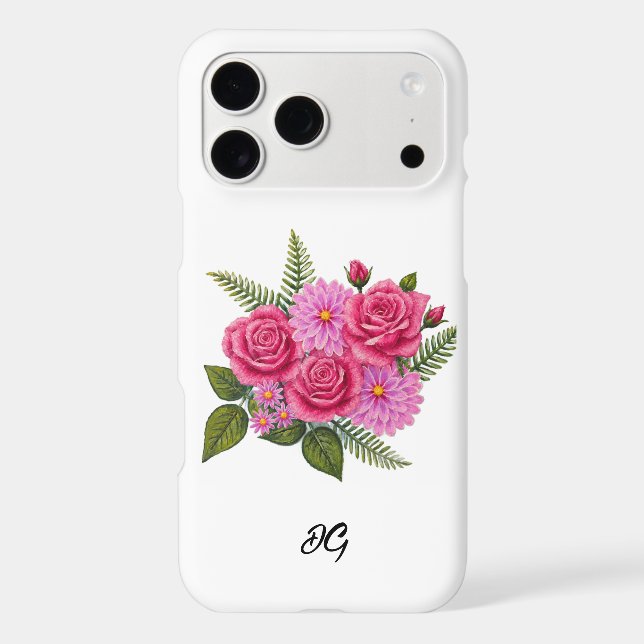 Roses with Dahlias (Back)