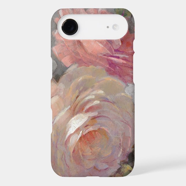 Roses with Grey Case-Mate iPhone Case (Back)