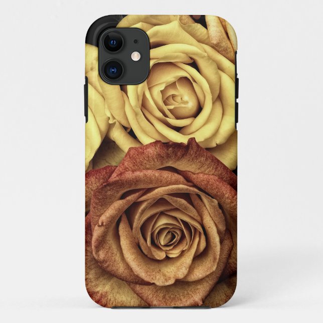 Roses yellow and red Case-Mate iPhone case (Back)