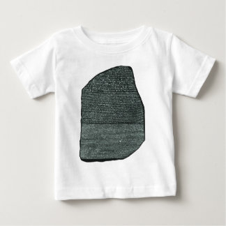 Rosetta Stone Ancient Egyptian hieroglyphs Baby T-Shirt