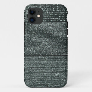 Rosetta Stone Ancient Egyptian hieroglyphs Case-Mate iPhone Case