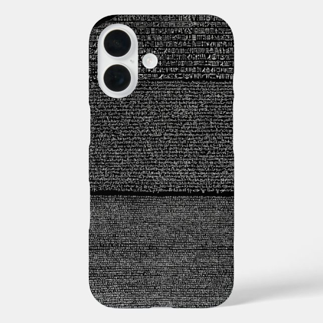 Rosetta Stone case (Back)