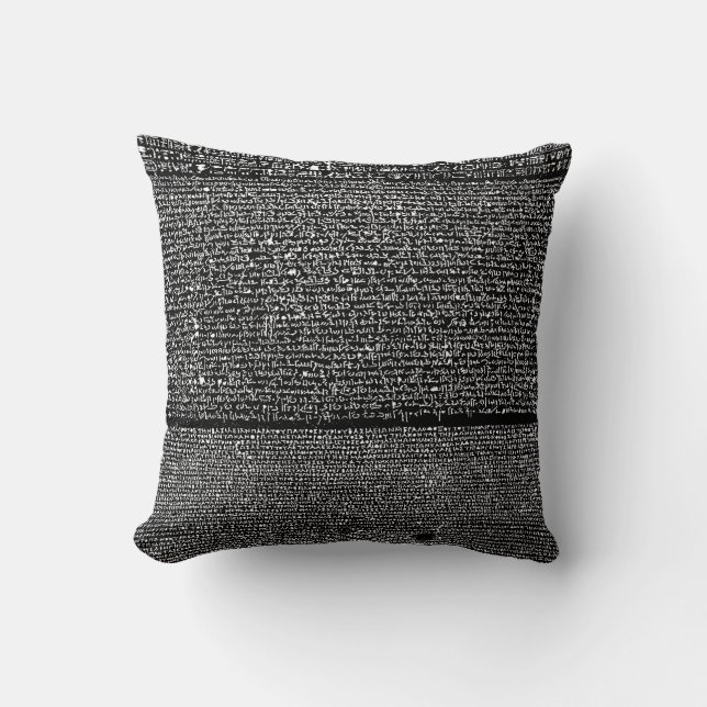 Rosetta Stone Cushion (Front)