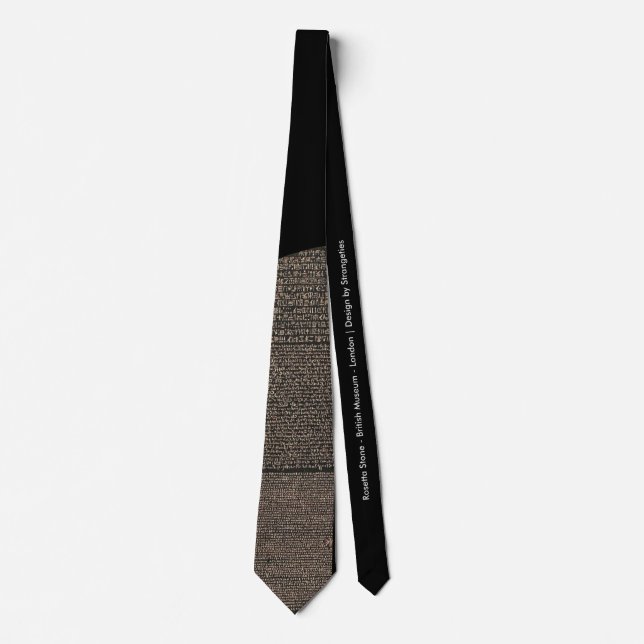Rosetta Stone Tie (Front)