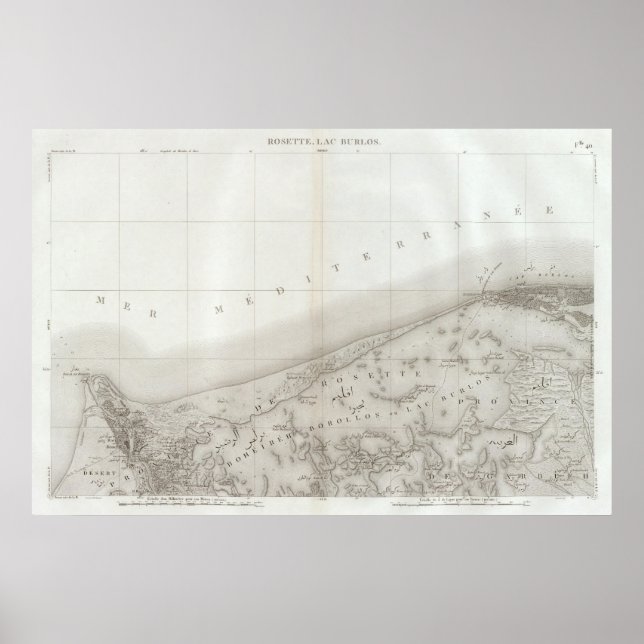 Rosette, Lac Burlos, Egypt Poster (Front)