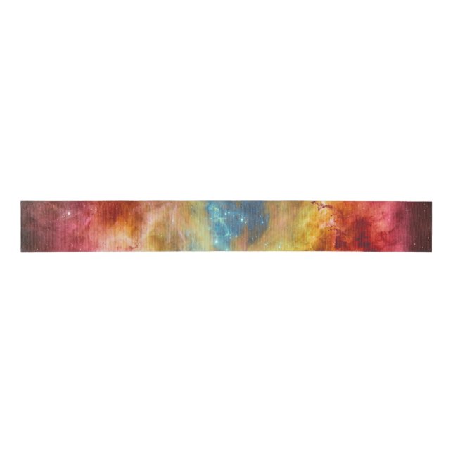 Rosette Nebula Grosgrain Ribbon (Front)