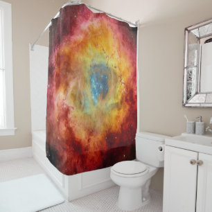Rosette Nebula Shower Curtain