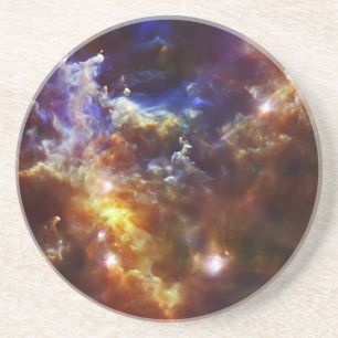 Rosette Nebula's Stellar Nursery Coaster