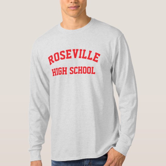 Roseville High School T-Shirt (Front)