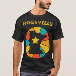 Roseville Minnesota Vintage Distressed Souvenir 1 T-Shirt