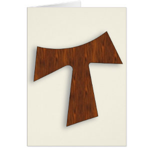 Rosewood Tau Cross Card