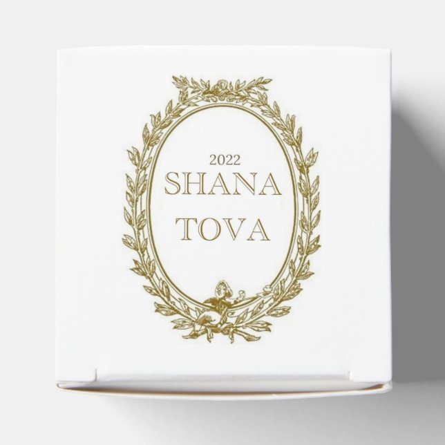 Rosh Hashana Parisian Inspired favour box (Top)