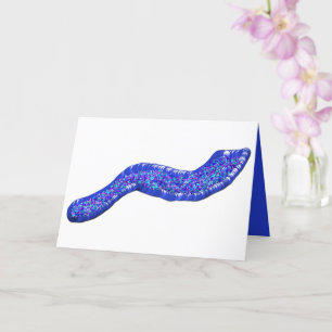 Rosh Hashanah ראש השנה shofar glitter joy Card