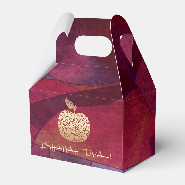 Rosh Hashanah | Jewish New Year  Favour Box (Front Side)