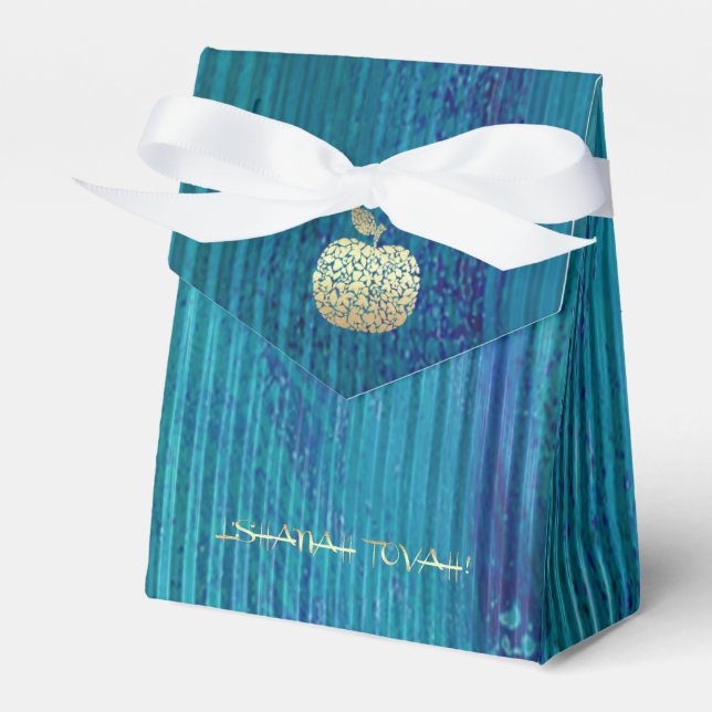 Rosh Hashanah | Jewish New Year Feast Favour Box (Front Side)