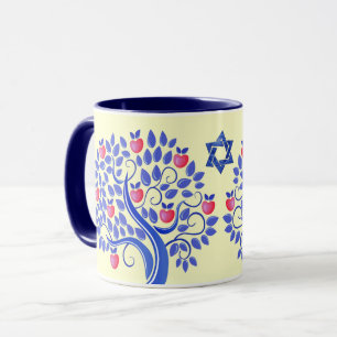 Rosh Hashanah Jewish New Year Gift Mugs