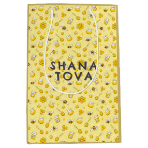 Rosh Hashanah Shana Tova Pretty Fun Name Gift Bag