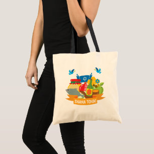 Rosh Hashanah with custom text  Tote Bag