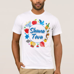 Rosh Hashanah with Shana Tova T-Shirt