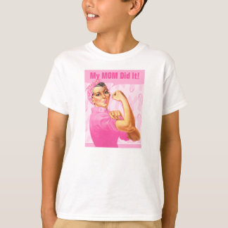 Rosie Riveter Custom Cancer T-Shirt