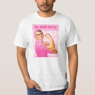 Rosie Riveter Custom Cancer T-Shirt