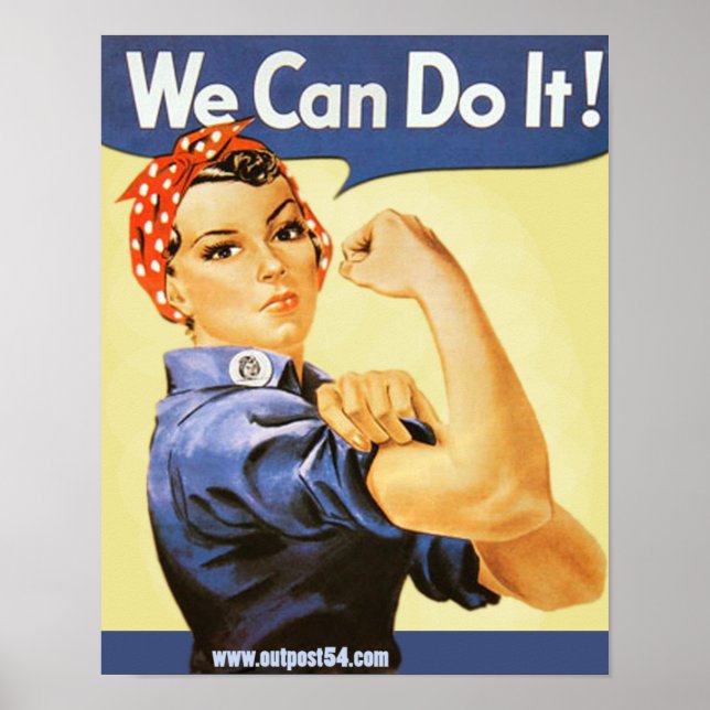Rosie Riveter Poster (Front)