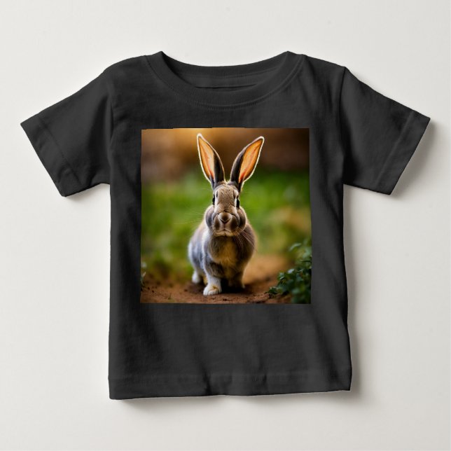 Rosie the Rabbit — A Fright in the Thicket Baby T-Shirt (Front)
