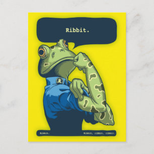 Rosie the Ribbiter Postcard