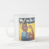 Rosie the Riveter African American Lady