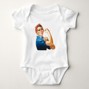 Rosie the Riveter Baby Bodysuit