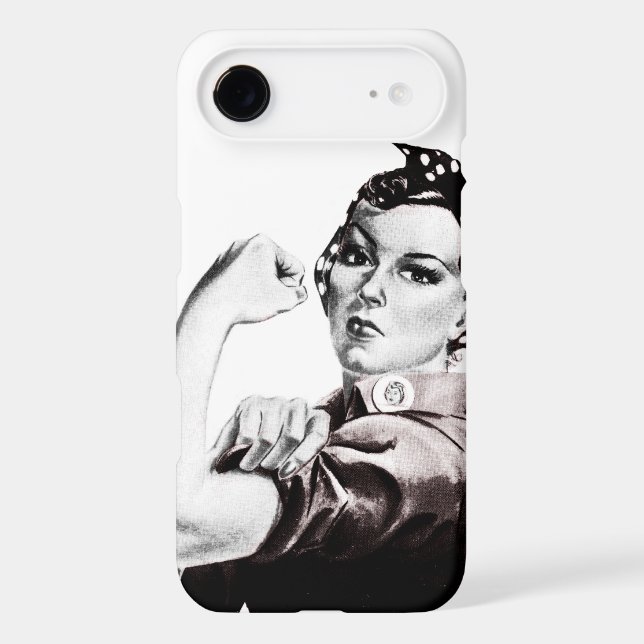 Rosie the Riveter Case-Mate iPhone Case (Back)
