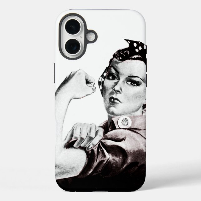 Rosie the Riveter Case-Mate iPhone Case (Back)