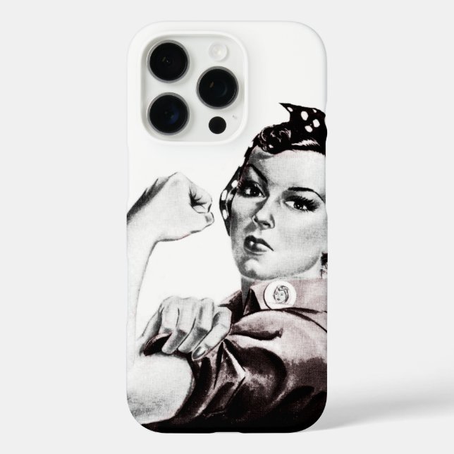 Rosie the Riveter Case-Mate iPhone Case (Back)