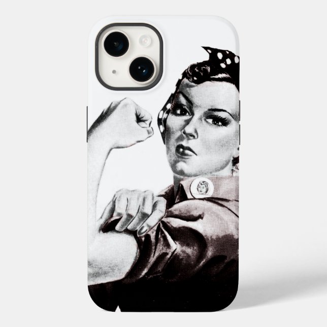 Rosie the Riveter Case-Mate iPhone Case (Back)