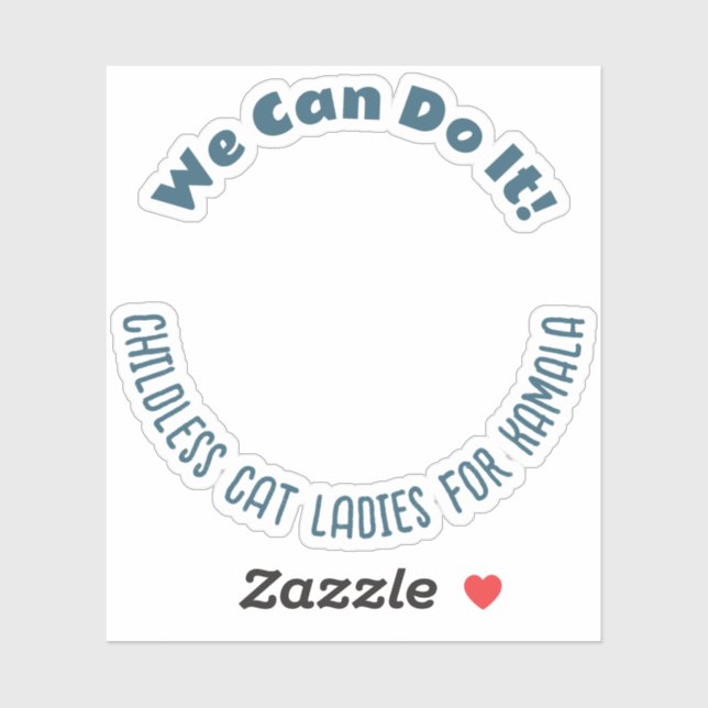 Rosie The Riveter Cat Ladies For Kamala Harris (Sheet)