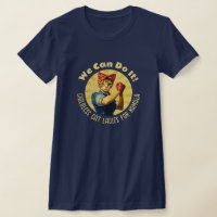 Rosie The Riveter Cat Ladies For Kamala Harris