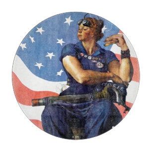 "Rosie the Riveter" Cutting Board