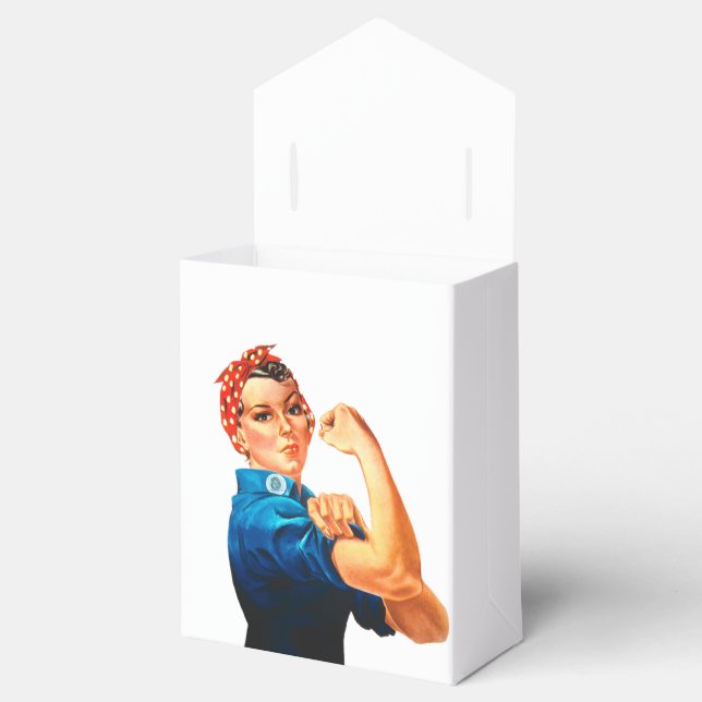 Rosie the Riveter Favour Box (Opened)