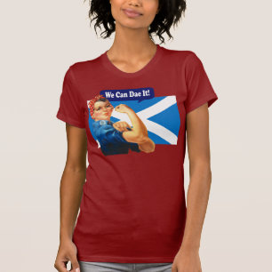 Rosie the Riveter for Scottish Independence T-Shirt