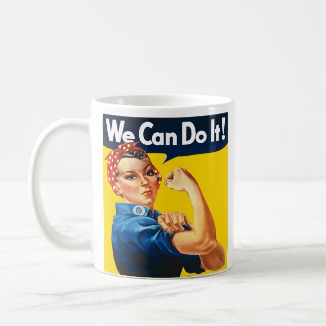 Rosie the Riveter Gift Mug (Left)