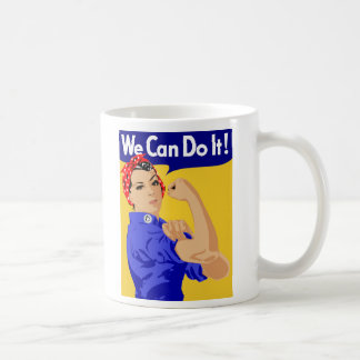 Rosie the Riveter graphic design Coffee Mug
