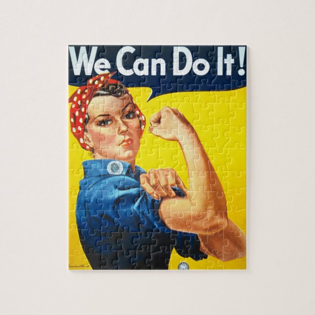 Rosie the Riveter Jigsaw Puzzle (Vertical)