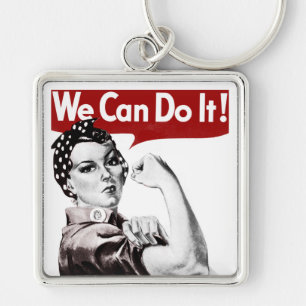 +{ Rosie the Riveter }+ Key Ring